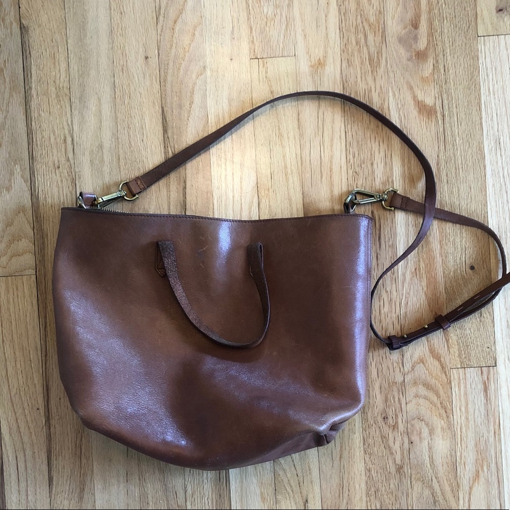 Madewell Zip-Top Transport Tote - Picture 3 of 6